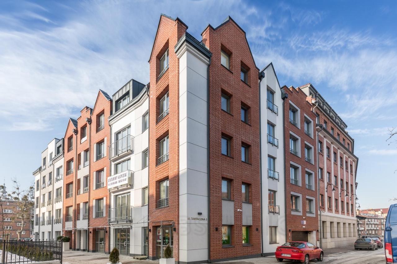 Przystan Motlawa Apartman Gdańsk Kültér fotó